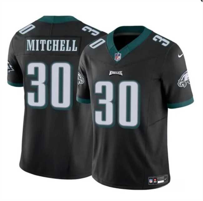 Men & Women & Youth Philadelphia Eagles #30 Quinyon Mitchell Black 2024 Draft F.U.S.E Vapor Untouchable Limited Stitched Jersey->philadelphia eagles->NFL Jersey